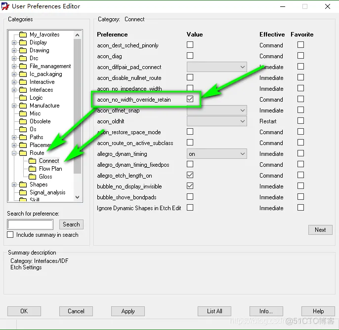 Cadence Allegro PCB如何取消走线记忆功能?_信号线_02